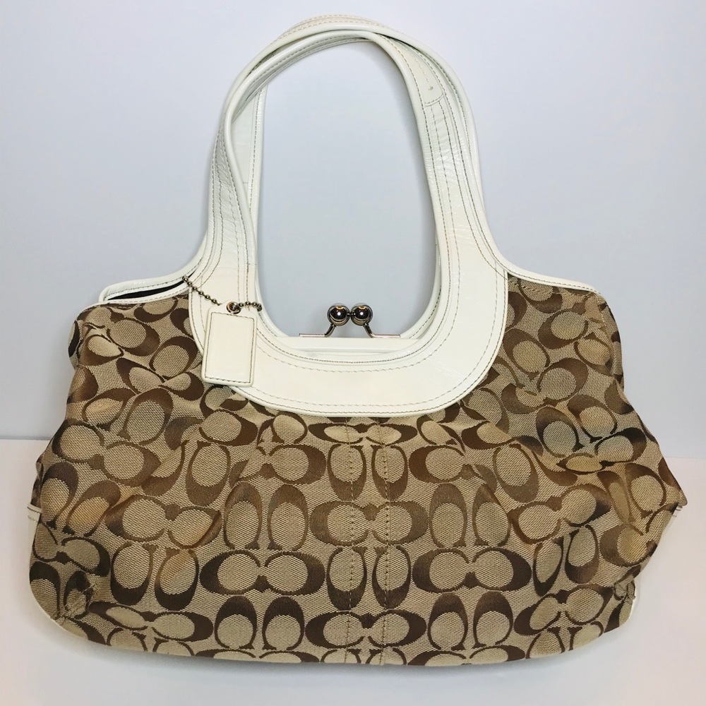 Coach Ergo Pleated Satchel F14380